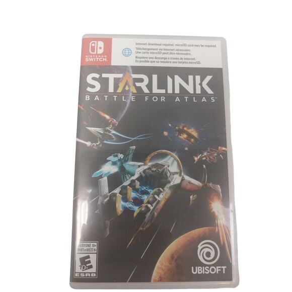 Nintendo Switch Starlink Battle for Atlas Starter Pack Spaceship Cartridge Set - Picture 9 of 9